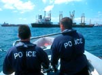 Two water policemen
